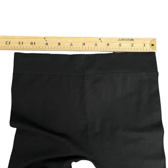 GUESS Leggings Tights Black Girls Med/Lg Rhinestone Design Logo Spell Out Ankle - Picture 9 of 10